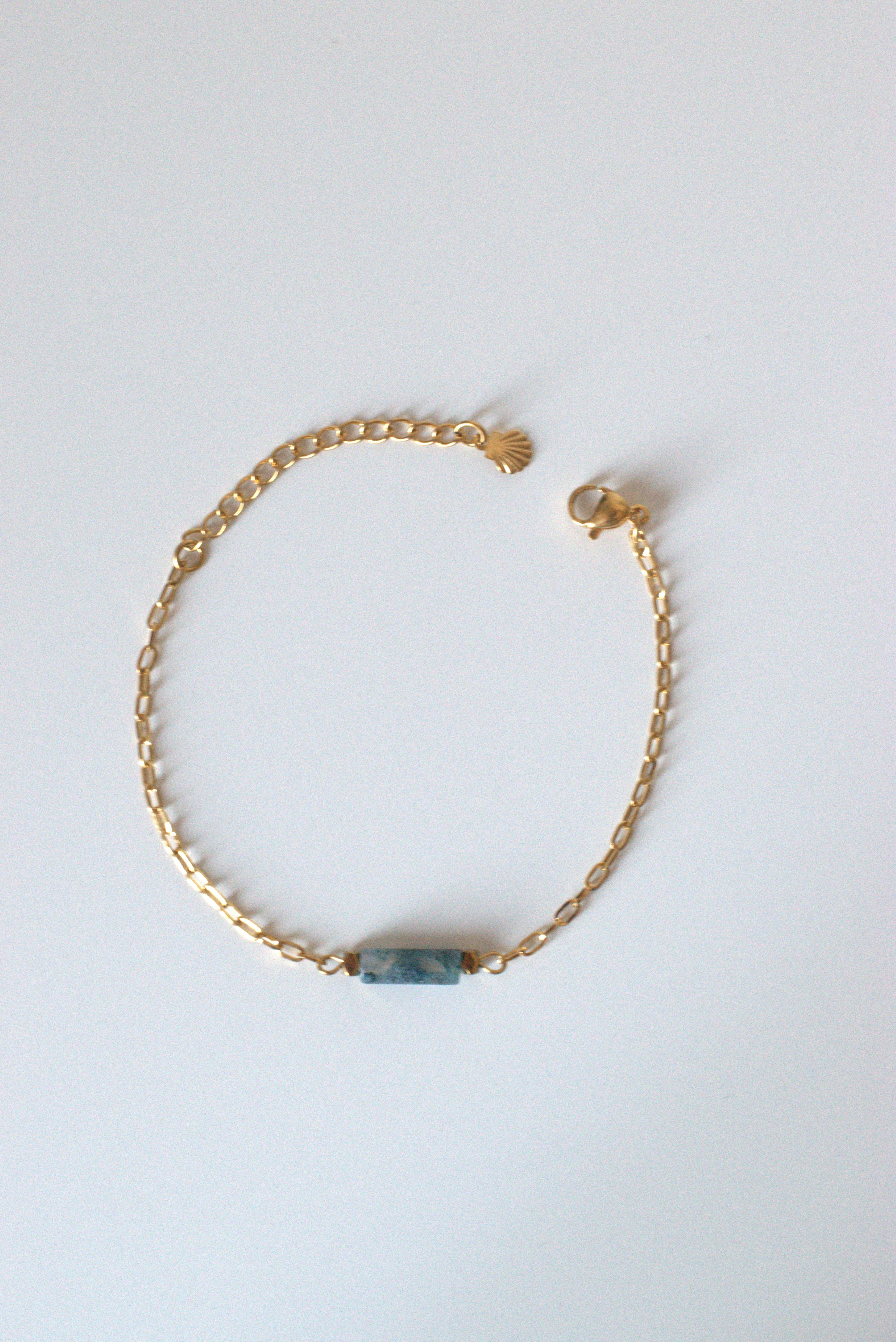 Bracelet OCÉANE ( agate mousse )